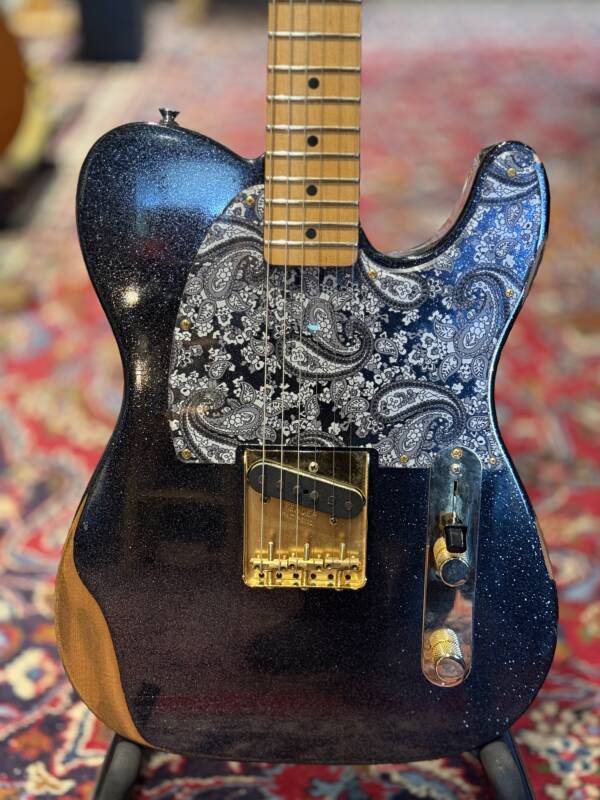 2020 Fender Brad Paisley Telecaster Black Sparkle